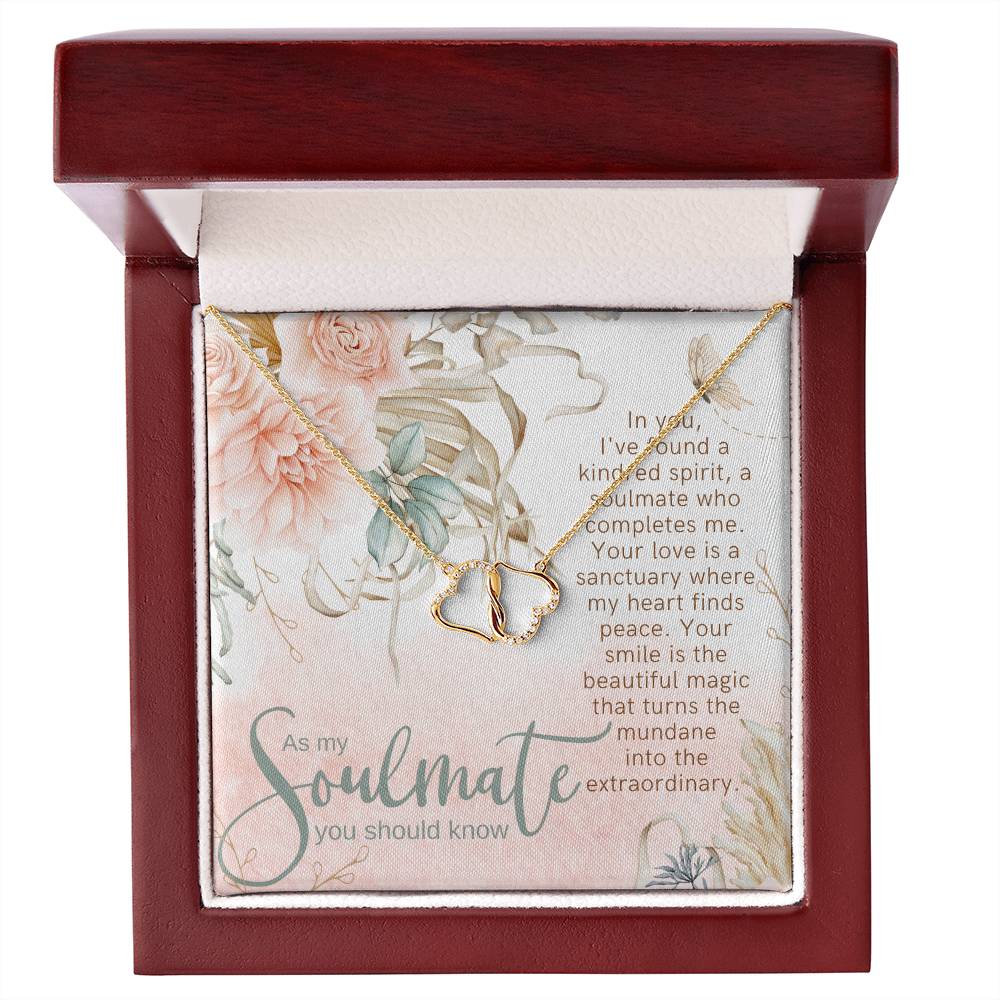 Kindred Spirit Everlasting Love Gold Filled Necklace