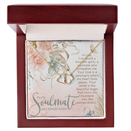 Kindred Spirit Everlasting Love Gold Filled Necklace