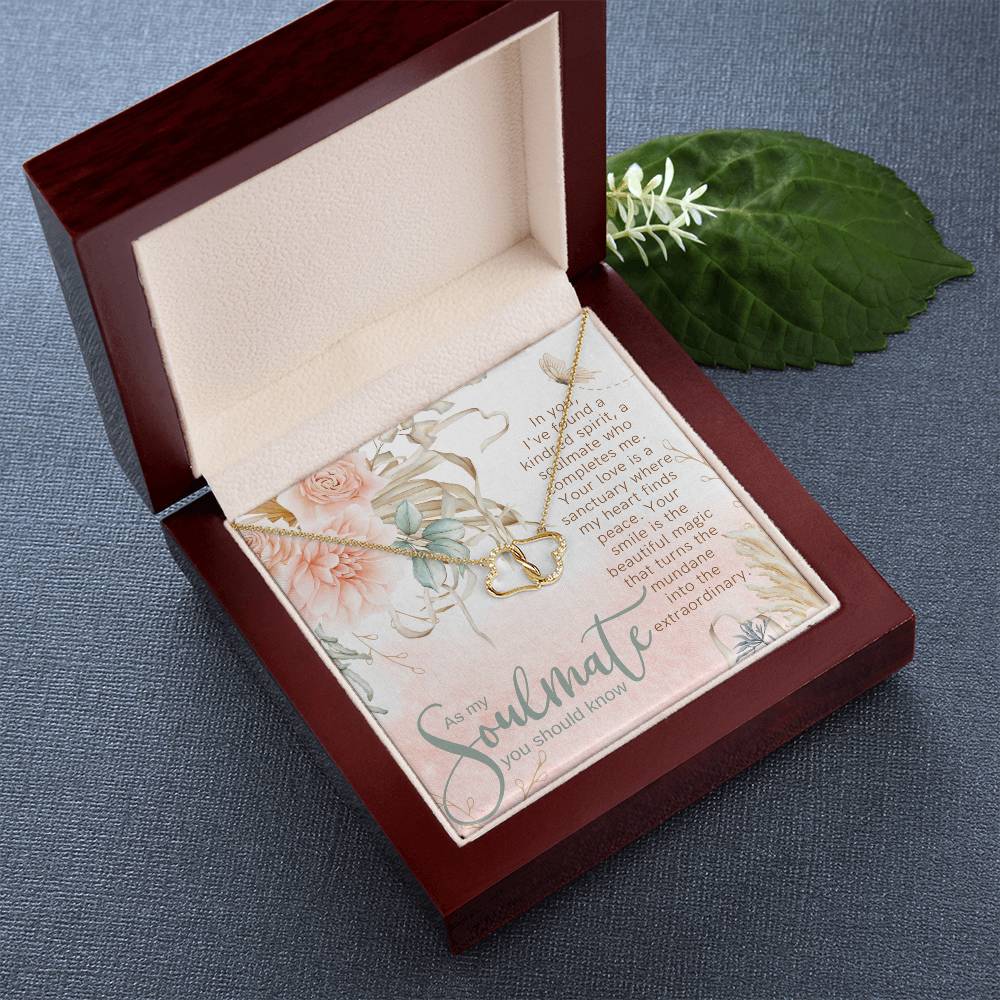 Kindred Spirit Everlasting Love Gold Filled Necklace