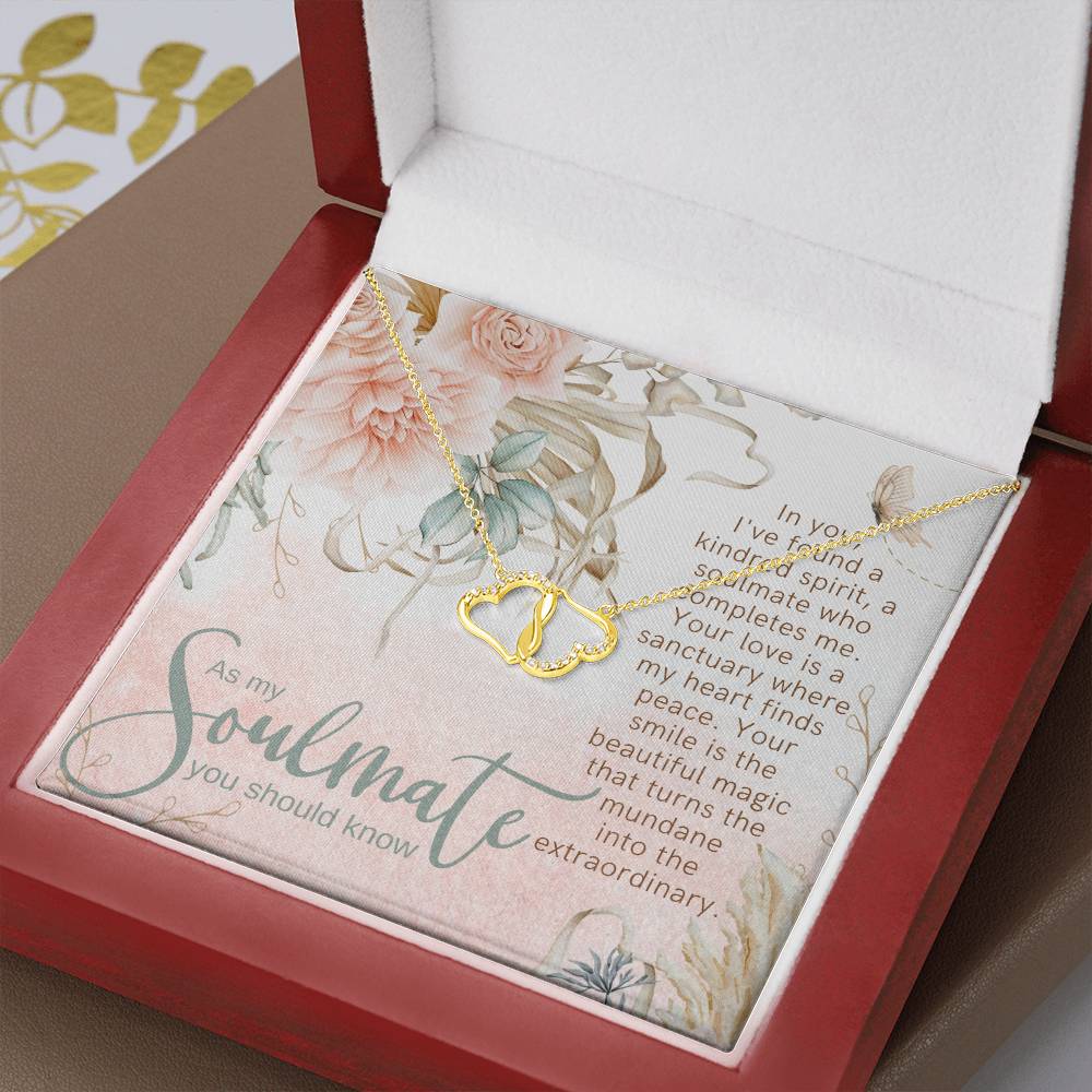 Kindred Spirit Everlasting Love Gold Filled Necklace