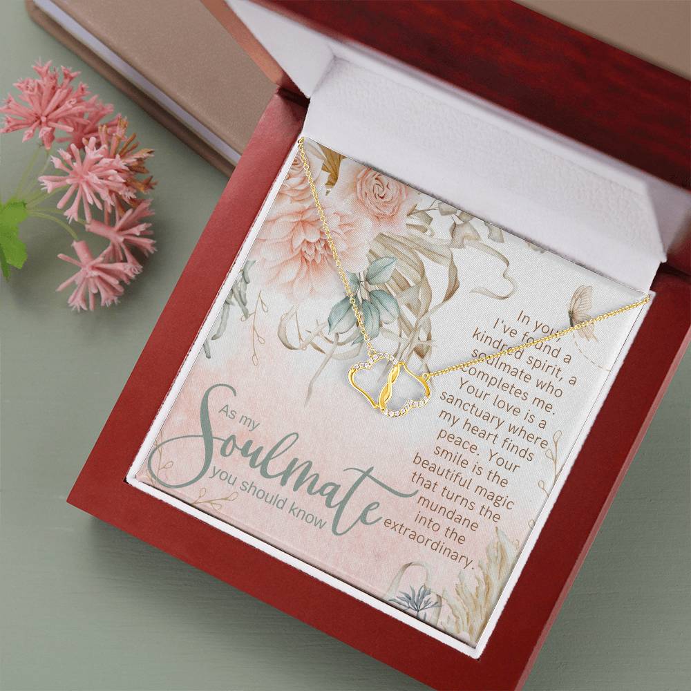 Kindred Spirit Everlasting Love Gold Filled Necklace