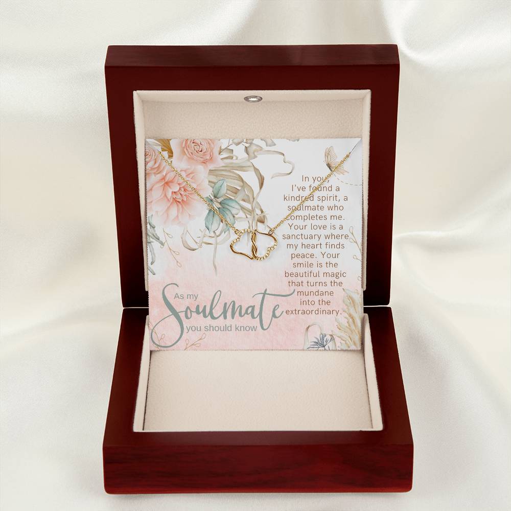 Kindred Spirit Everlasting Love Gold Filled Necklace