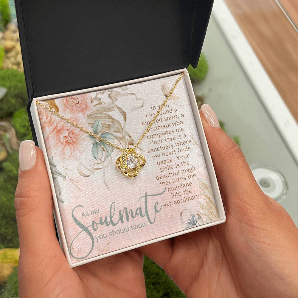 Kindred Spirit Love Knot Necklace