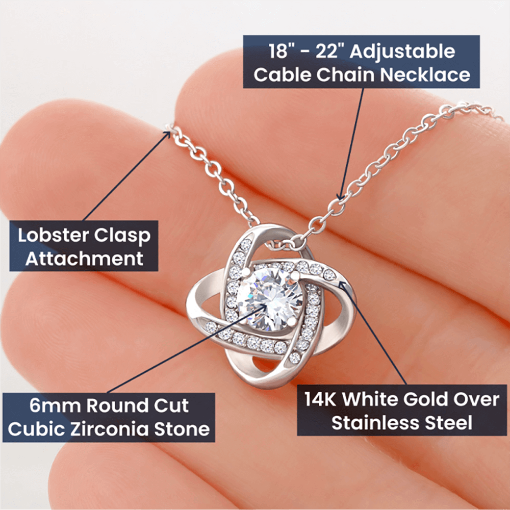 Kindred Spirit Love Knot Necklace