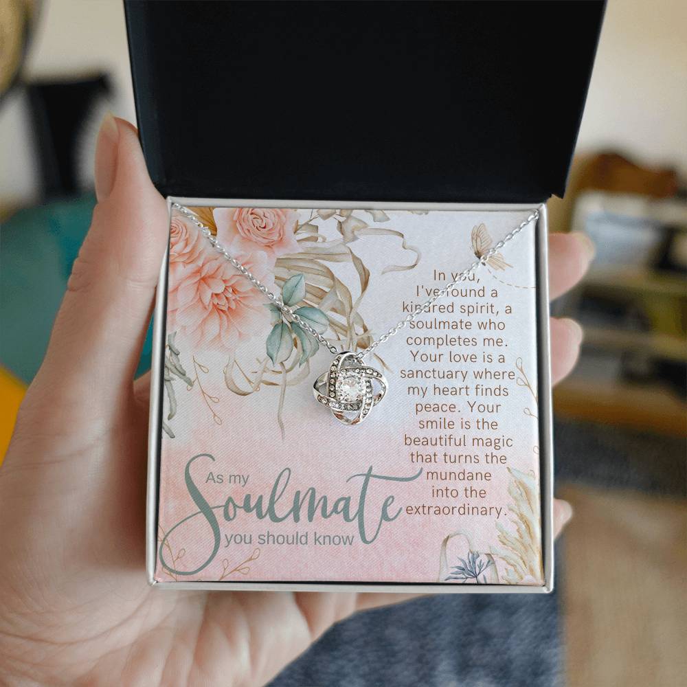 Kindred Spirit Love Knot Necklace