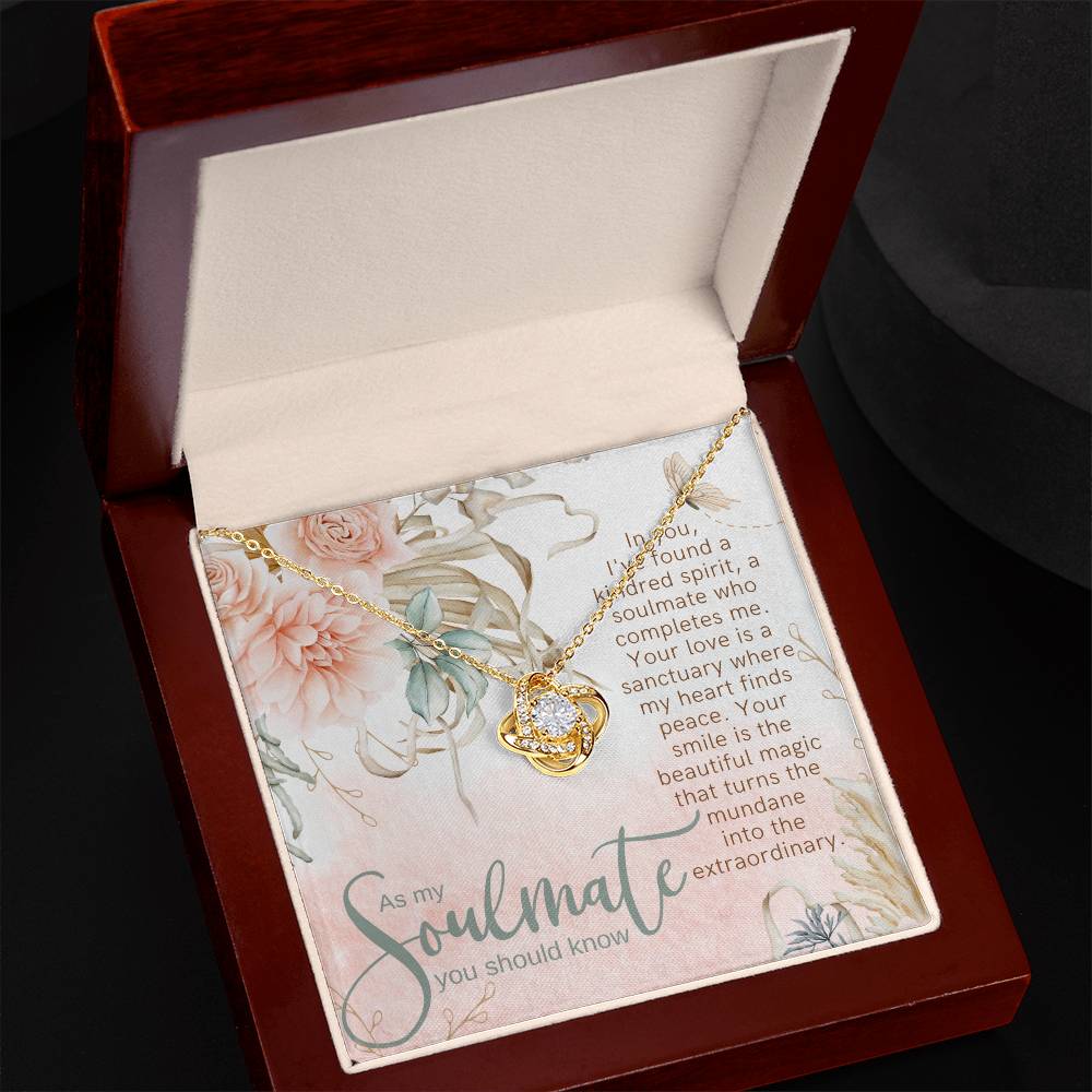 Kindred Spirit Love Knot Necklace