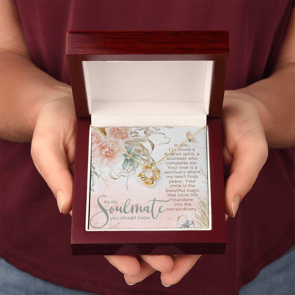 Kindred Spirit Love Knot Necklace