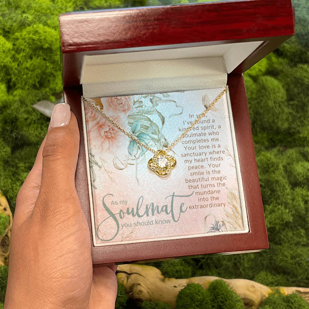 Kindred Spirit Love Knot Necklace