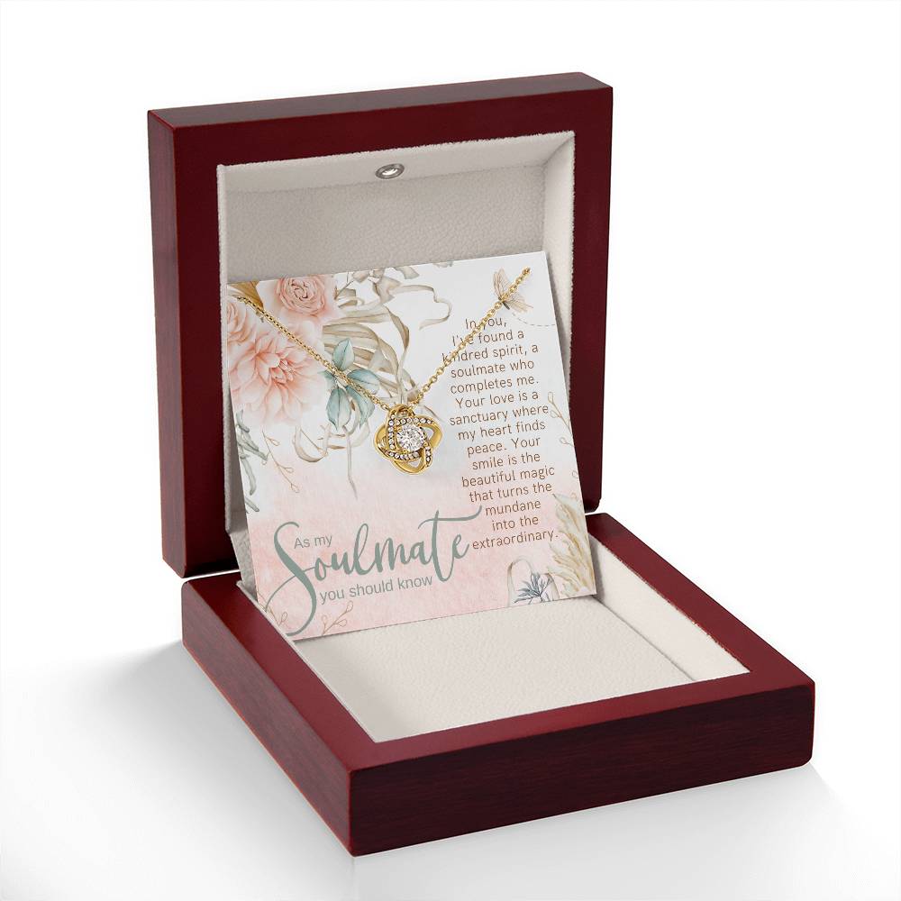 Kindred Spirit Love Knot Necklace