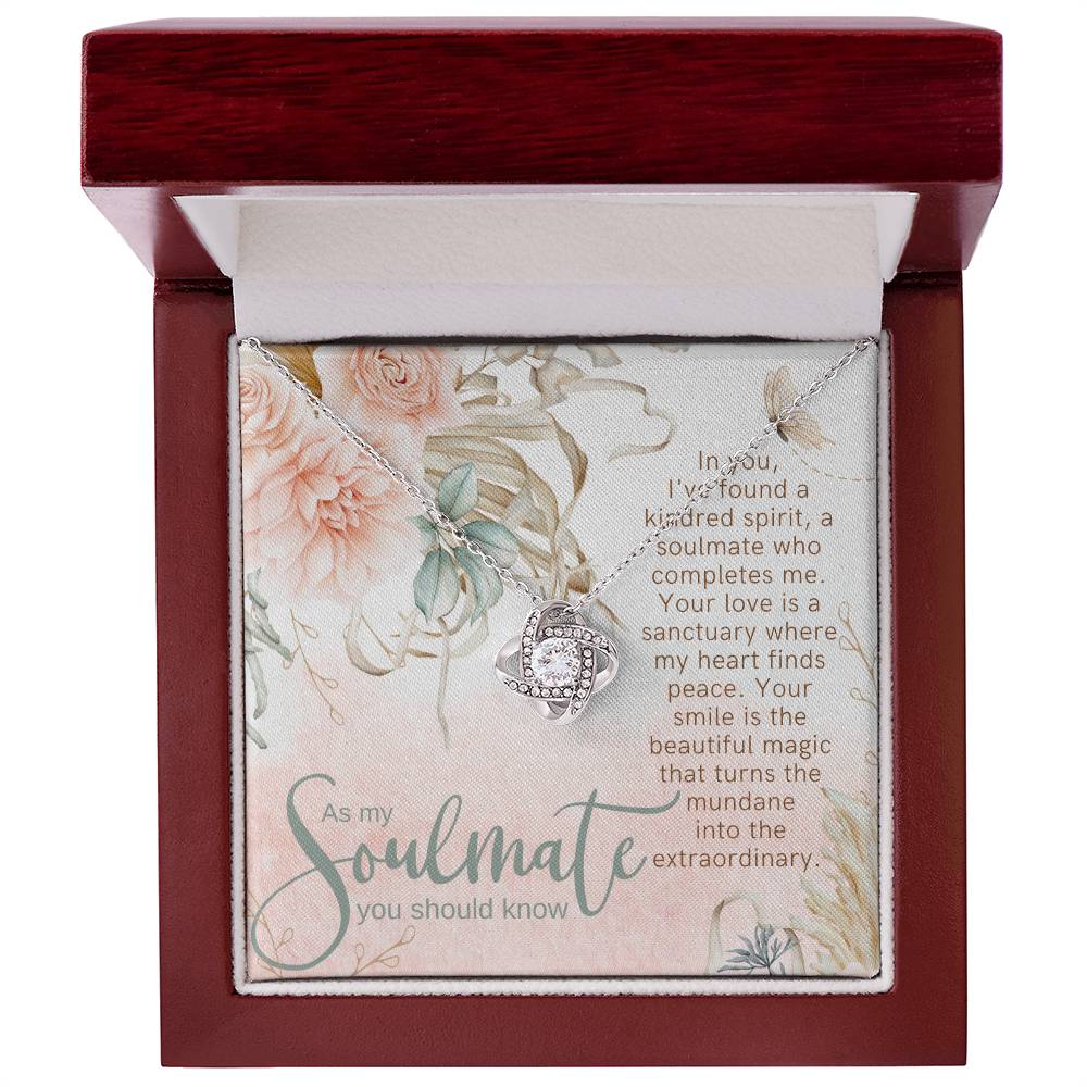 Kindred Spirit Love Knot Necklace