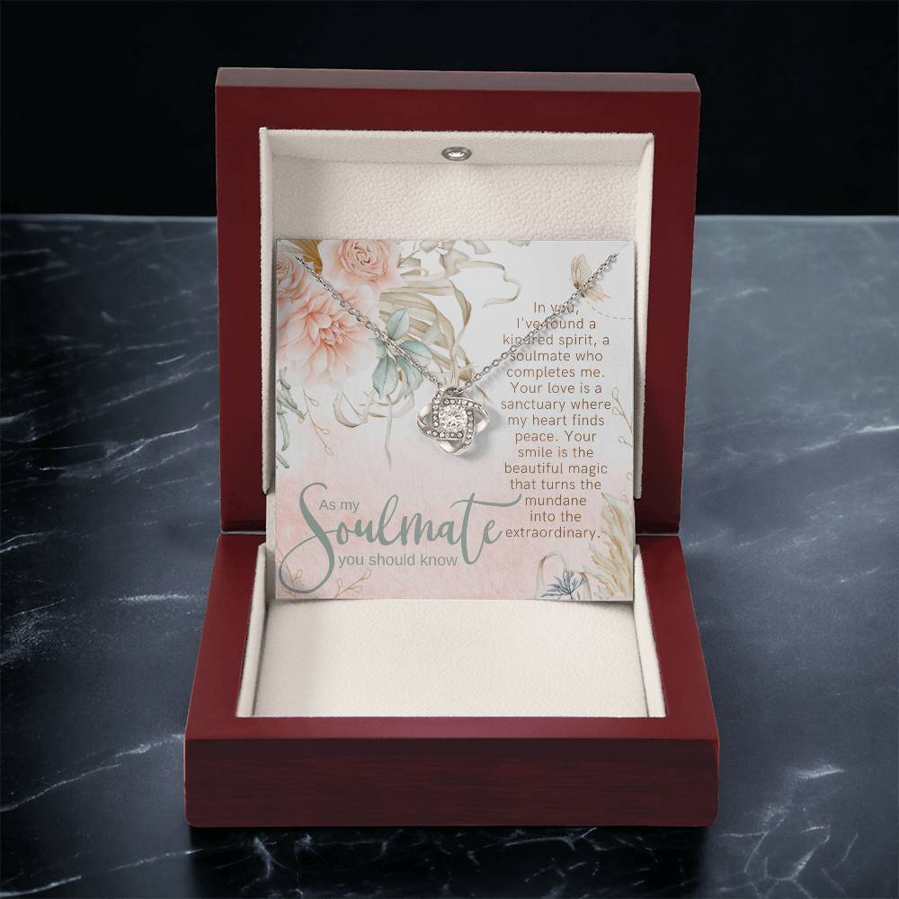 Kindred Spirit Love Knot Necklace